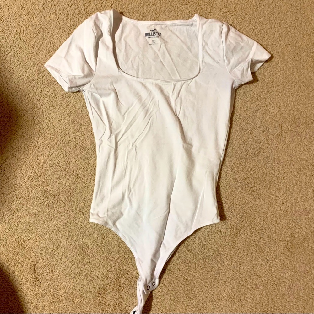 white bodysuit hollister